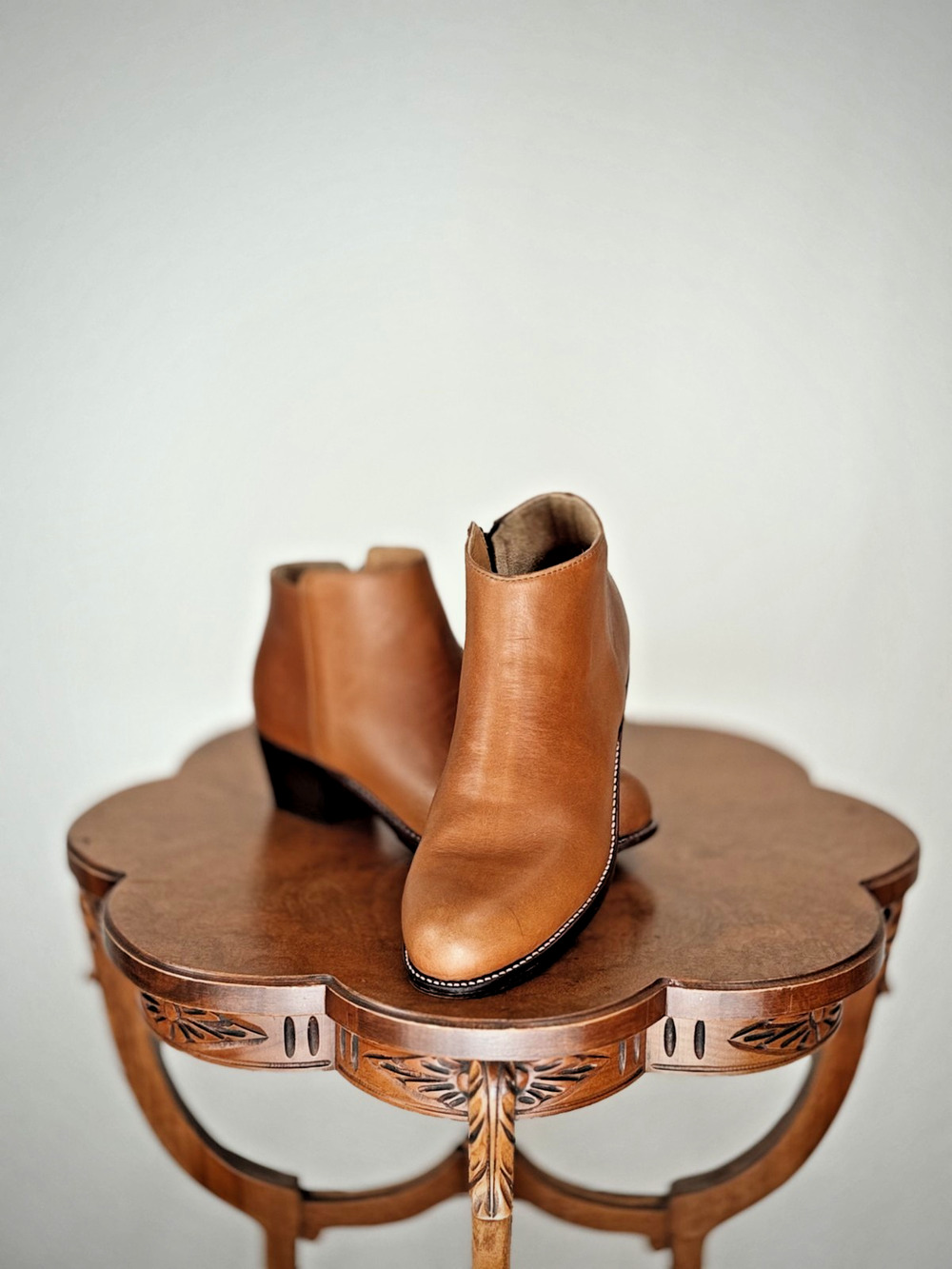 Adelante Leather Handmade to Order Boot US Womens 9B #0134C Guatamala